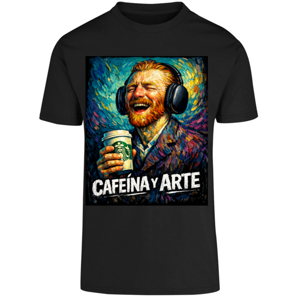 Playera: Cafeína y Arte