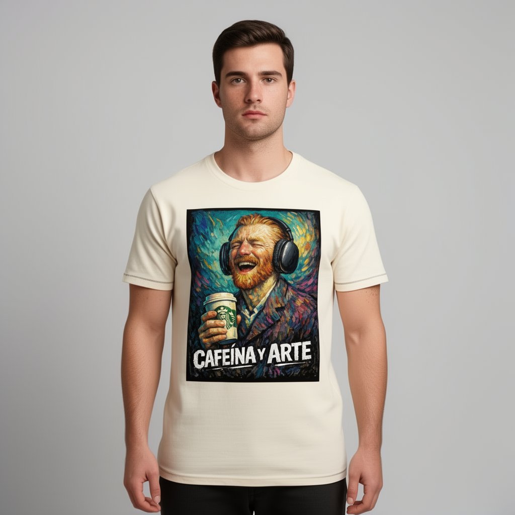 Image of Playera: Cafeína y Arte (+ 4,000 BOLETOS)