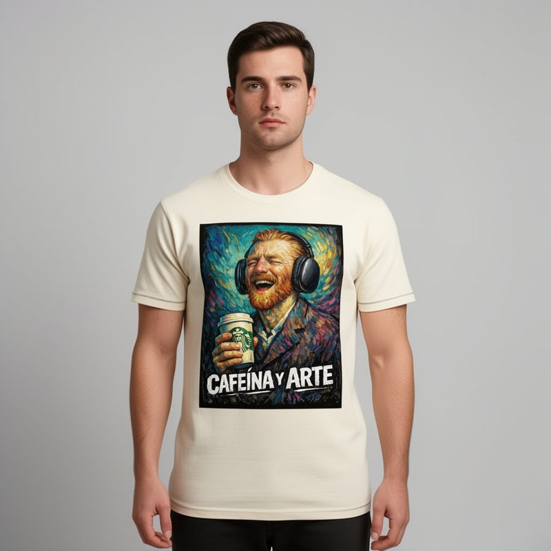 Playera: Cafeína y Arte (+ 4,000 BOLETOS)