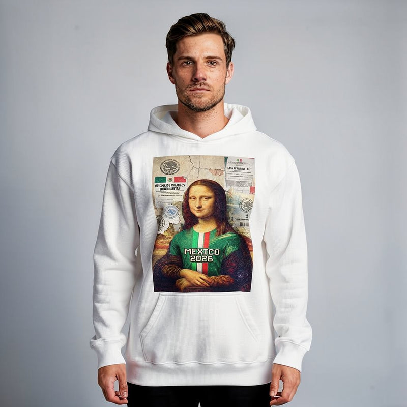 Hoodie: Mona Lisa WC 2026 (+ 7,000 BOLETOS)