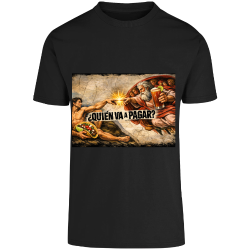 Playera cuello redondo: ¿Quién va a pagar?