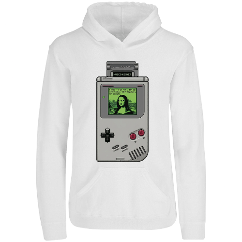 Hoodie: Mona Lisa x Gameboy