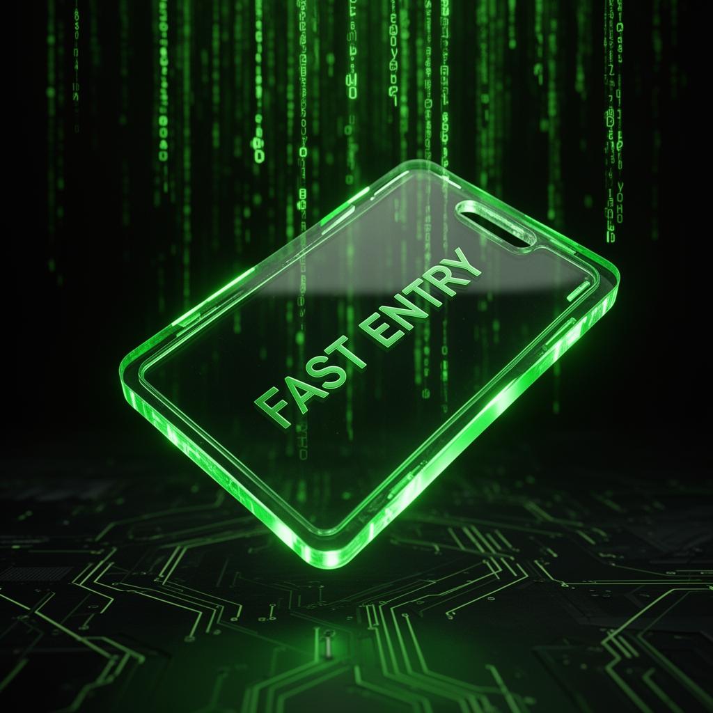 Fast Entry - Tarjeta Matrix verde